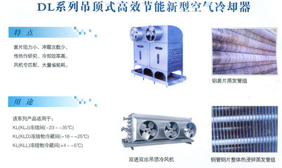 DL系列吊顶式高效节能新型空气冷却器 宜兴华东制冷的制冷革新之选